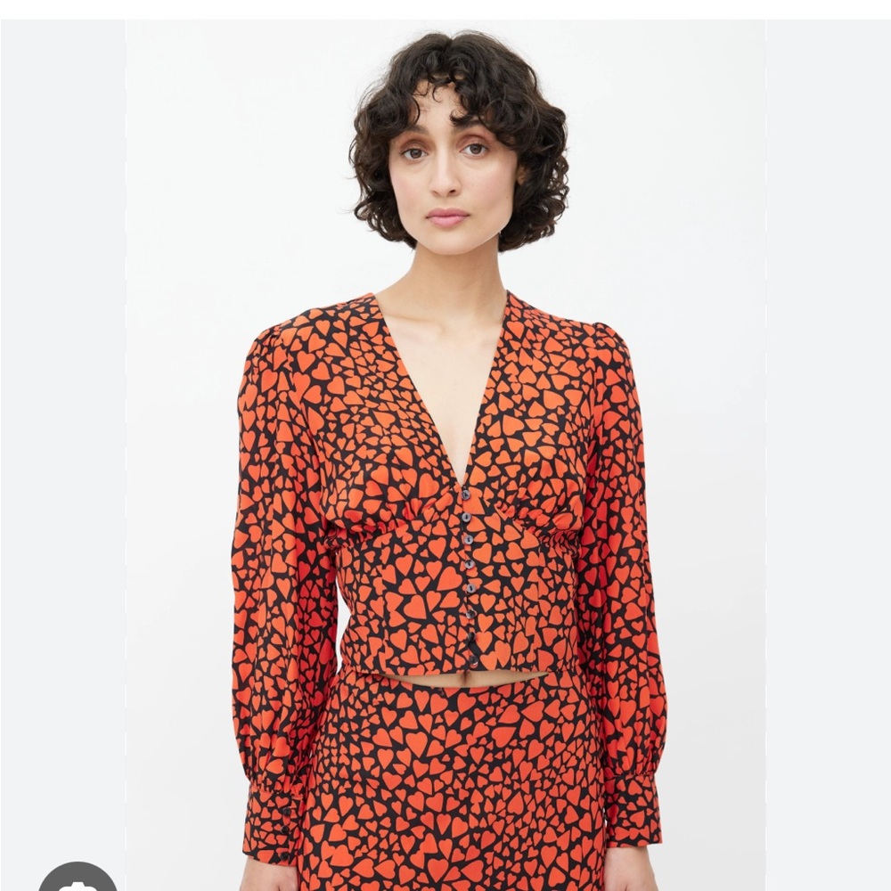 Realisation heart blouse — never worn